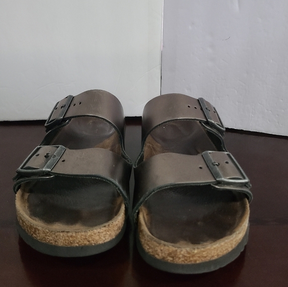 Birkenstock Metallic Comfort Slides Sandals Sz.39 main image 6